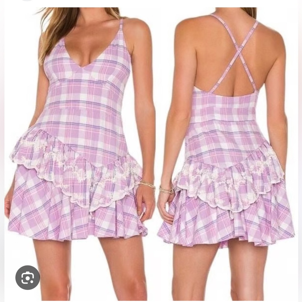 Marion Dress in Lilac Shores
LOVESHACKFANCY